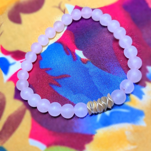 Frosted Pink Bracelet NWOT - Picture 2 of 2